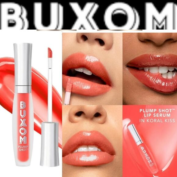Buxom Plump Shot Sheer Tint Collagen-Infused Lip Serum - Picture 1 of 9